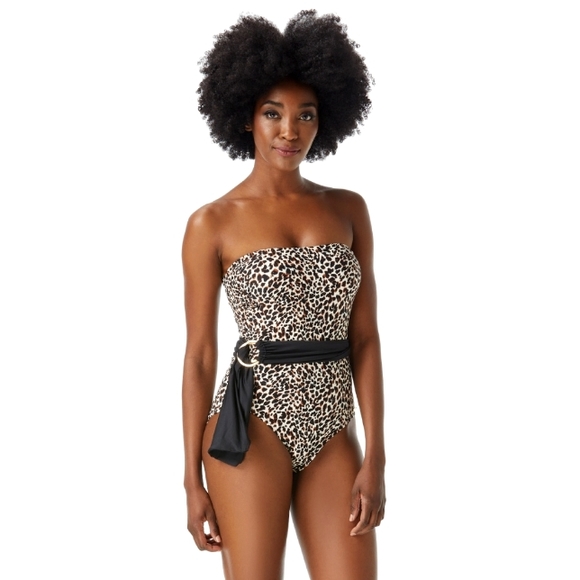 Vince Camuto Other - Vince Camuto One piece Cheetah Swimsuit Size 8
